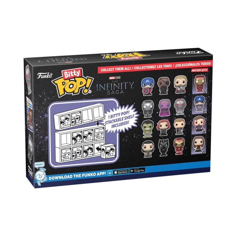 BITTY POP - IRON MAN 4PK