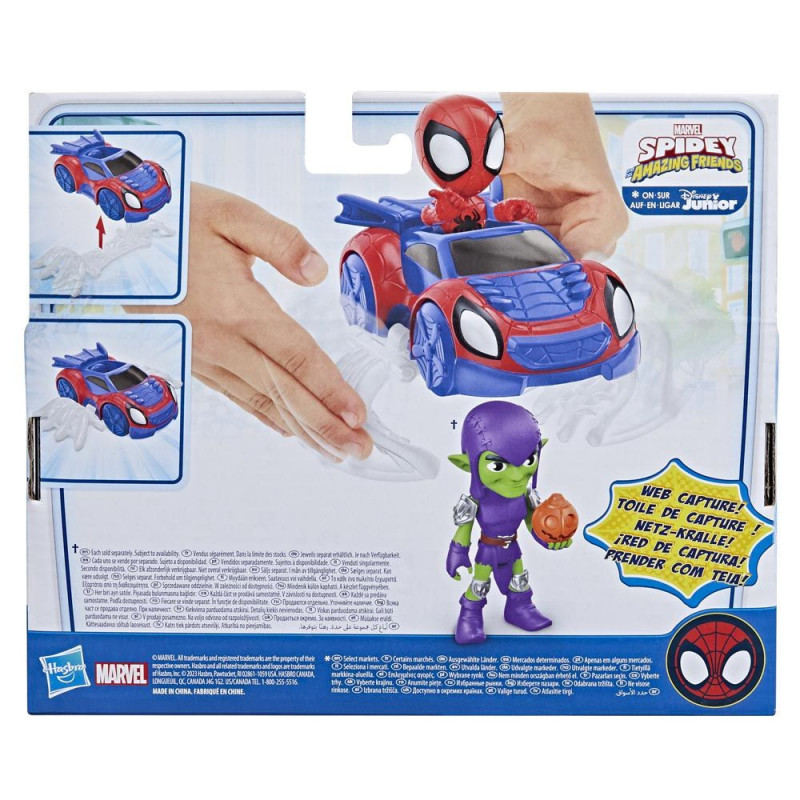 SPIDEY SET FIG. + VEH. ARÁCNIDO
