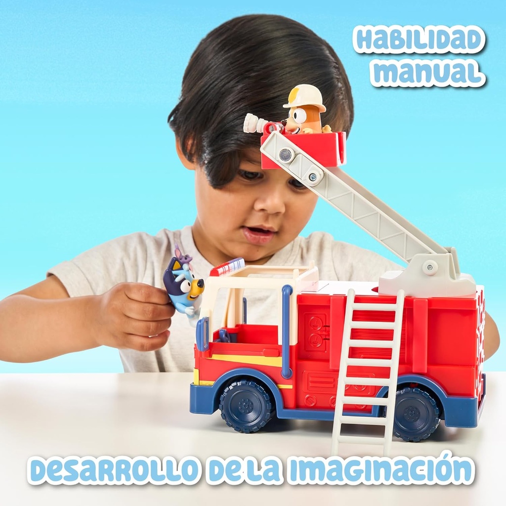 BLUEY CAMION BOMBEROS