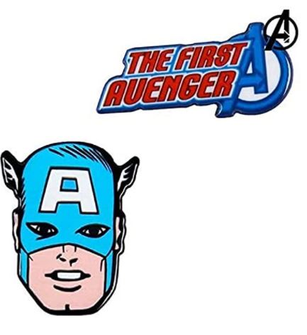 BROCHE CAPITAN AMERICA