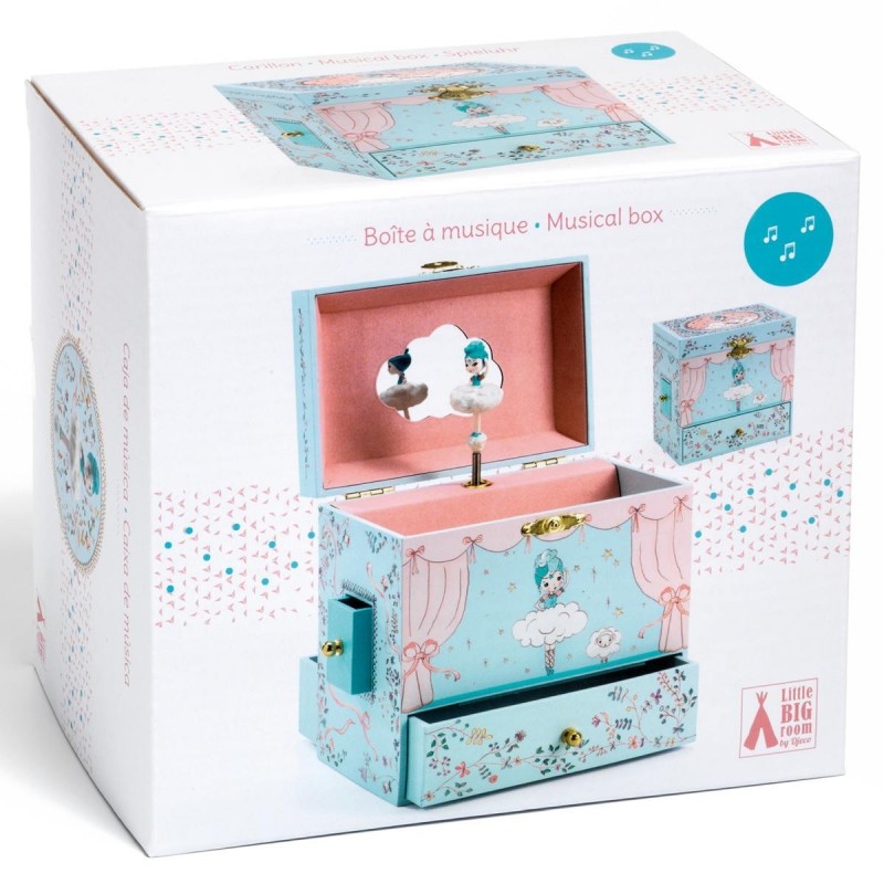 CAJA MUSICA BAILARINA ESCENA