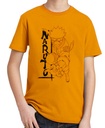 CAMISETA NARUTO NARANJA T.14