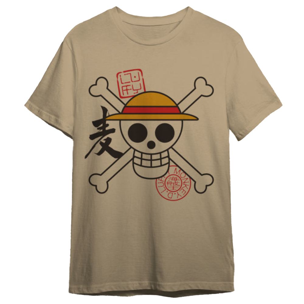 CAMISETA ONE PIECE SKULL T.8