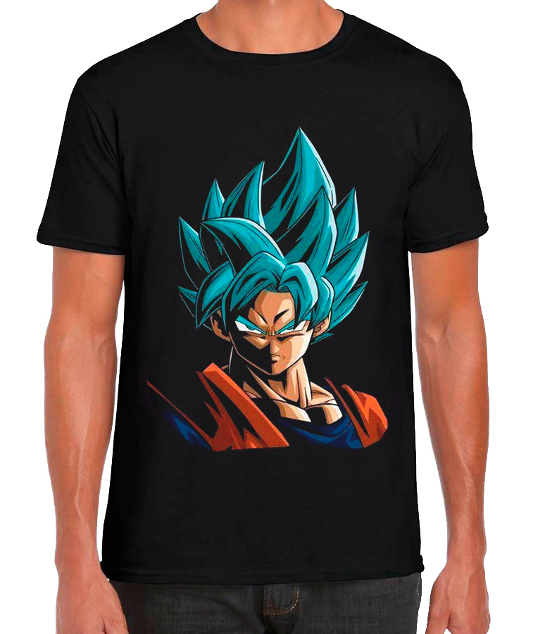 CAMISETA SON GOKU NEGRA T.S