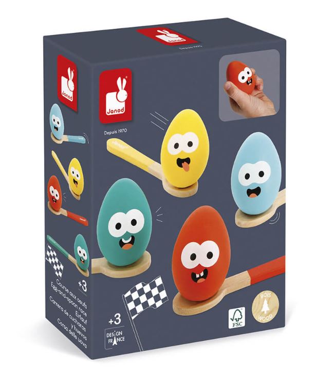 CARRERA DE CUCHARAS Y HUEVOS