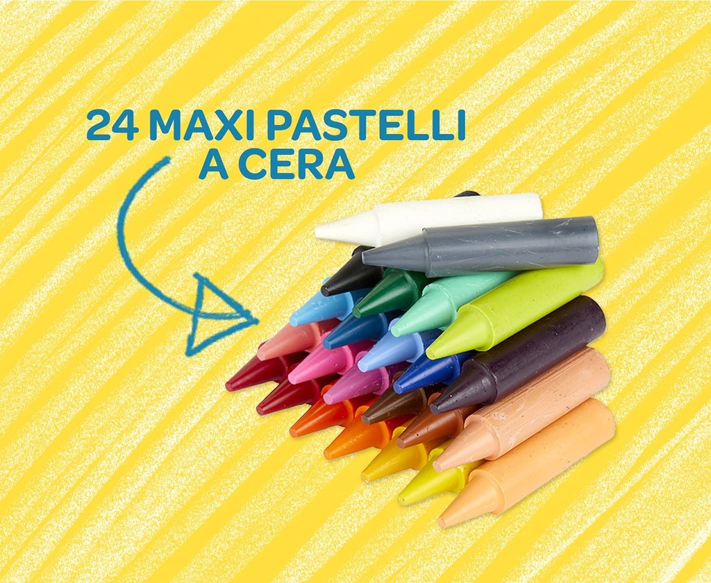 CERAS JUMBO LAVABLES 24 U.