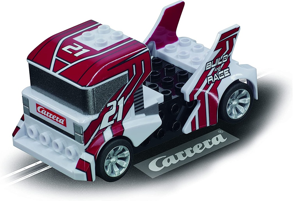 COCHE BUILD'N RACE BLANCO