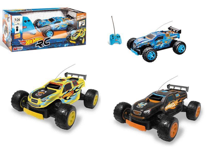 COCHE HOT WHEELS MONSTER R/C.