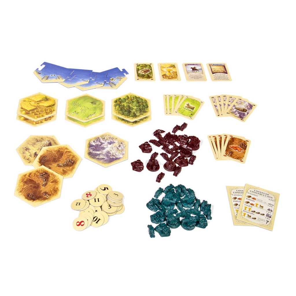 COLONOS CATAN EXP.5-6 JUG.CAST.