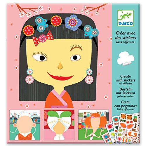 CREA PEGATINAS DIFERENTES