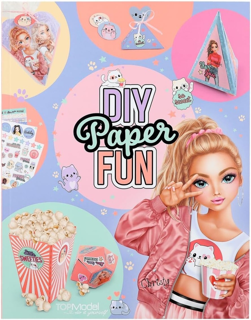 CUADERNO DIY PAPER FUN CUTIE STAR