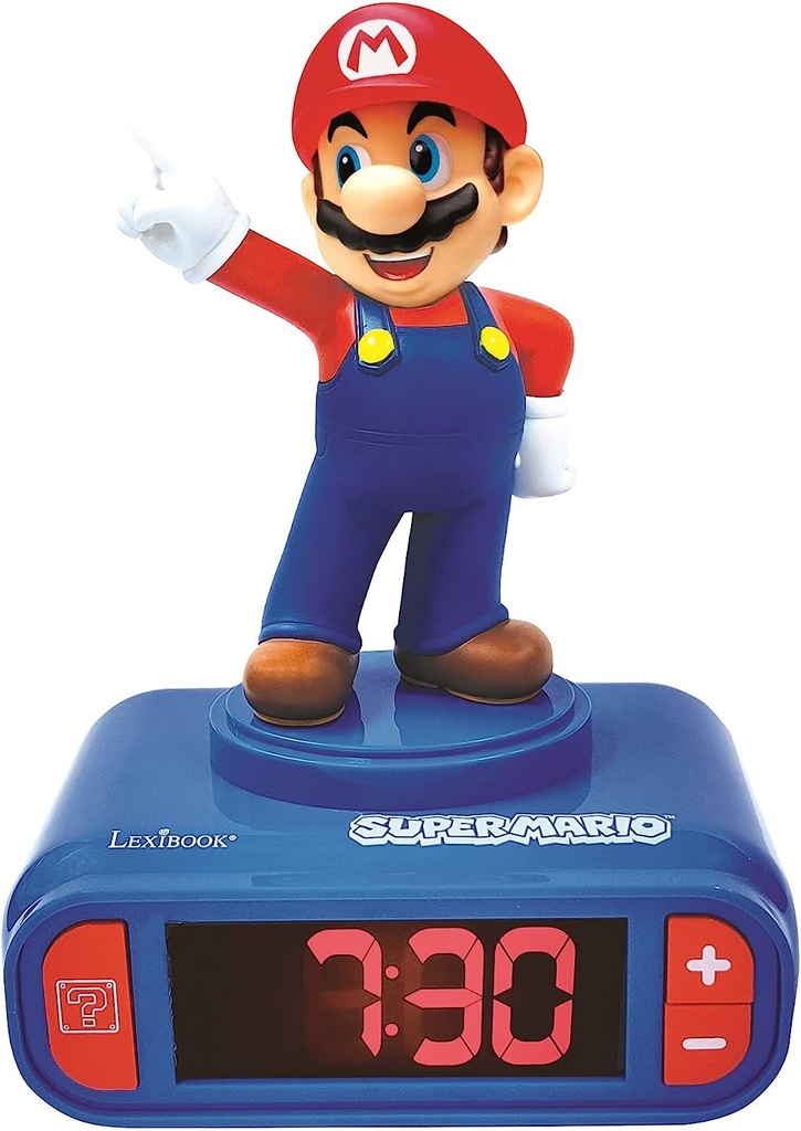 DESPERTADOR DIGITAL SUPER MARIO