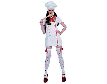 DISFRAZ CHEF COQUETA MUJER