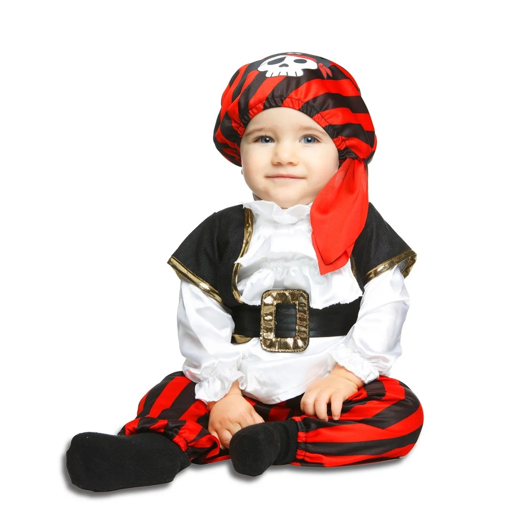 DISFRAZ PEQUEÑO PIRATA 7-12 M.