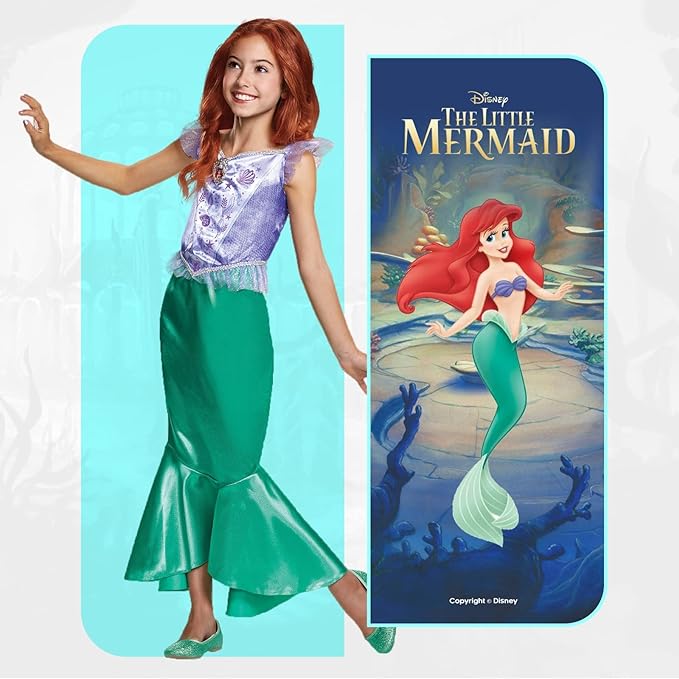 DISFRAZ PRINCESA ARIEL T.7/8