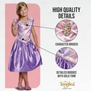 DISFRAZ PRINCESA RAPUNZEL T.7/8