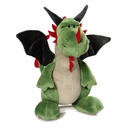 DRAGON VERDE SENTADO 20 CM.