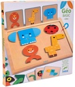 GEOBASIC JUEGO MADERA MAGNET