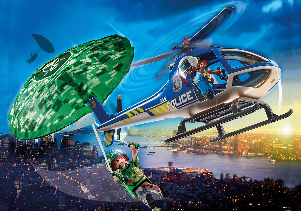 HELICOPTERO PERSEC.PARACAIDAS