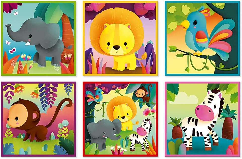 KUBKID ANIMALES DE LA SELVA