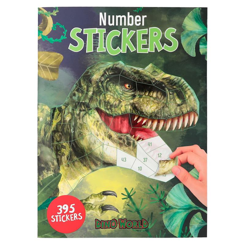 LIBRO PEGATINAS DINO WORLD