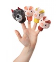 MARIONETAS DEDO LOBO Y TRES C.
