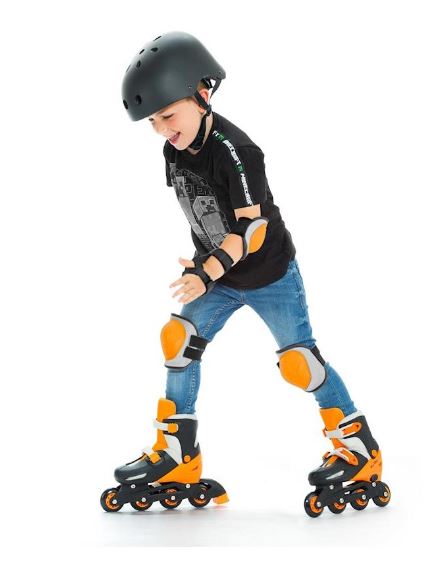 PATINES 4 EN LINEA NARANJA