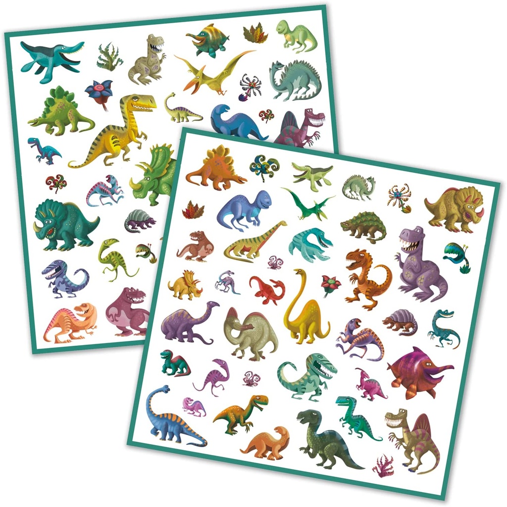 PEGATINAS DINOSAURIOS