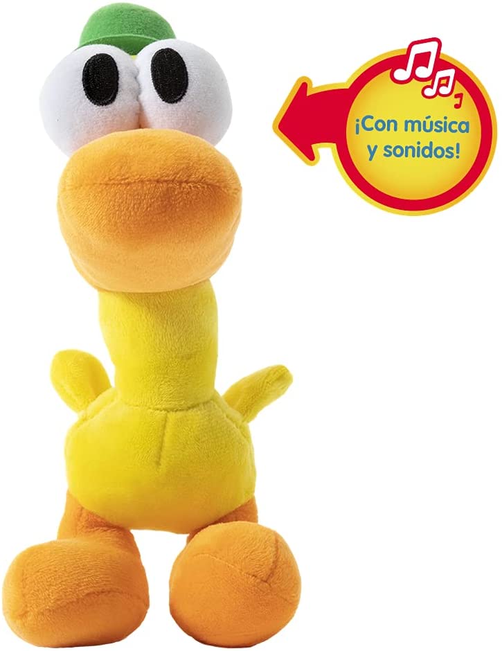 PELUCHE MUSICAL POCOYO-PATO