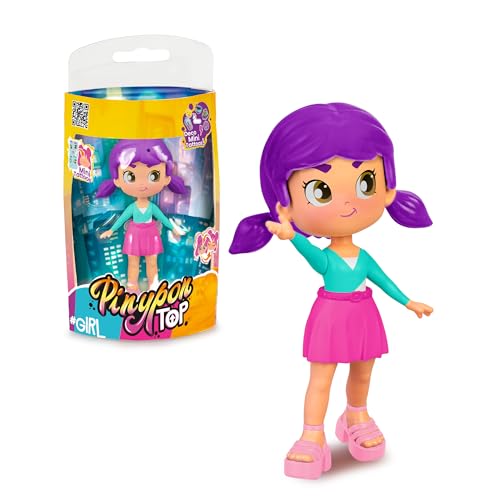 PIN Y PON TOP GIRLS PELO MORADO