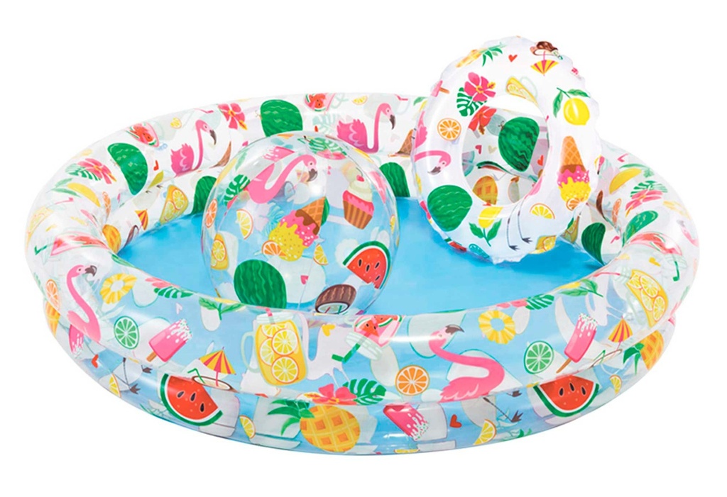 PISCINA HINCHABLE+FLOTADOR
