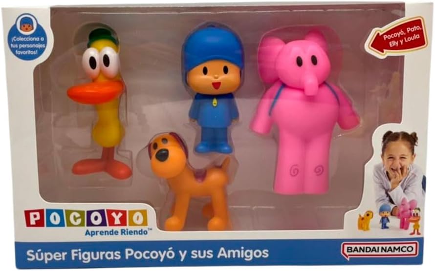POCOYO Y SUS AMIGOS (PACK 4)