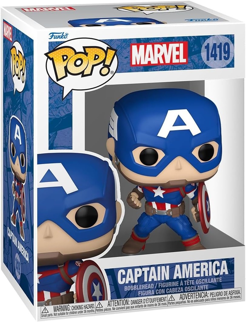 POP MARVEL - CAPITAN AMERICA