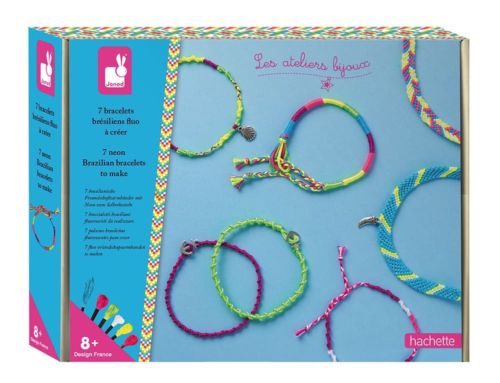 PULSERAS BRASILEÑAS FLUORESC.