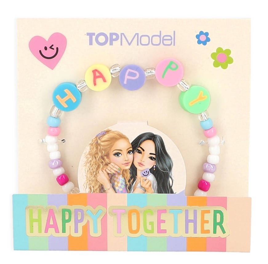 PULSERAS C/MENSAJE JOY TOP MODEL                                           