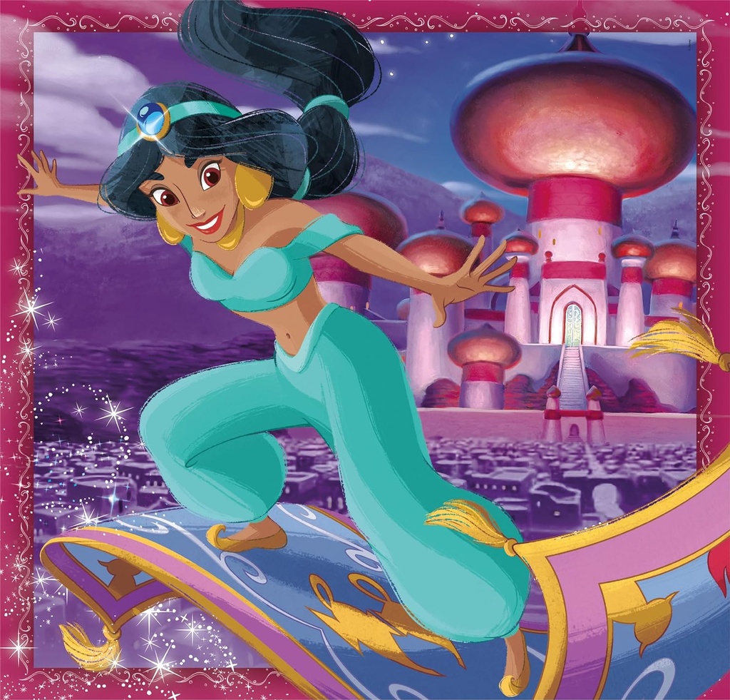 PUZ.3x48 PRINCESAS DISNEY