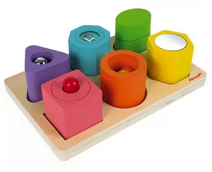 PUZZLE 6 FIGURAS SENSORIALES