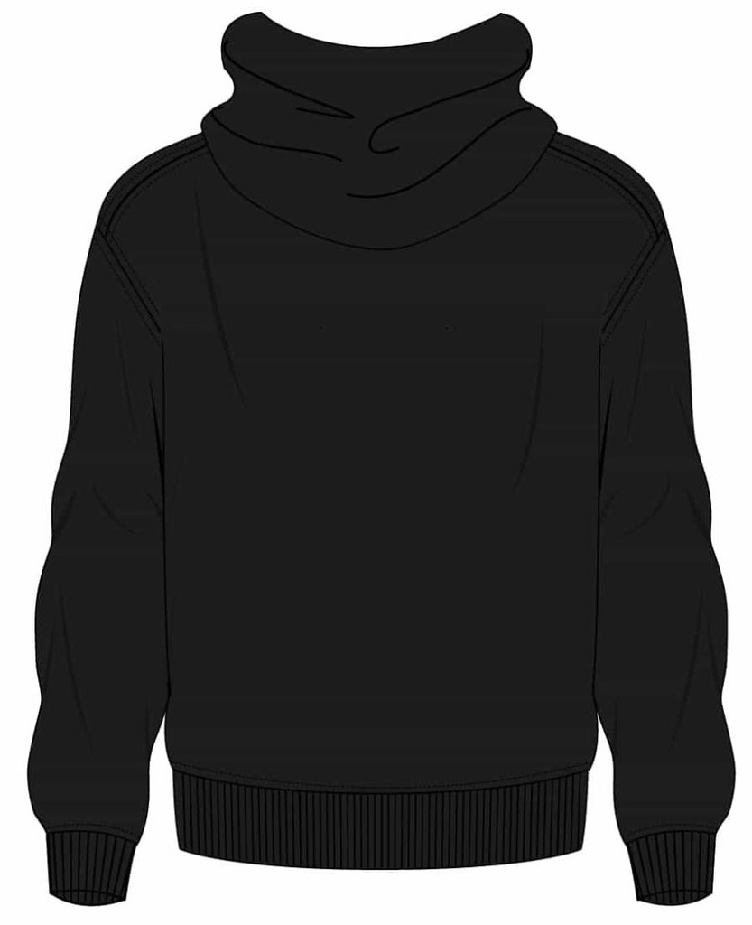 SUDADERA DISNEY 100A.NEGRA T.L