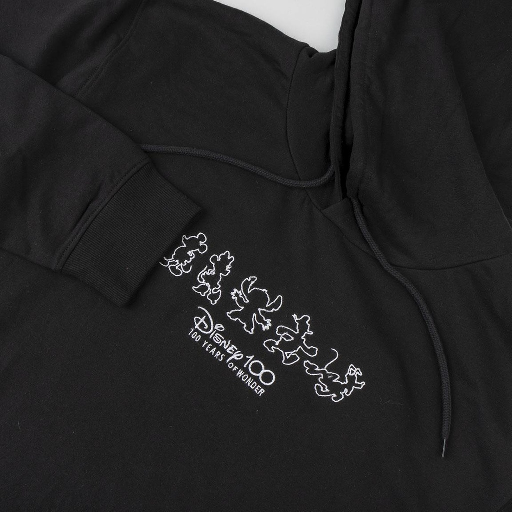 SUDADERA DISNEY 100A.NEGRA T.L