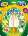 TEMPERAS LAVABLES C/PALETA