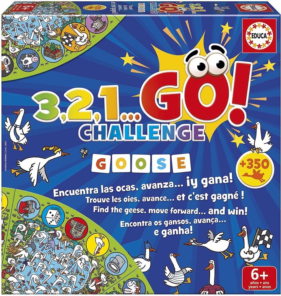 3,2,1 GO CHALLENGE GOOSE