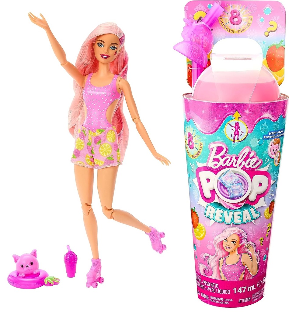 BARBIE POP REVEAL FRESA