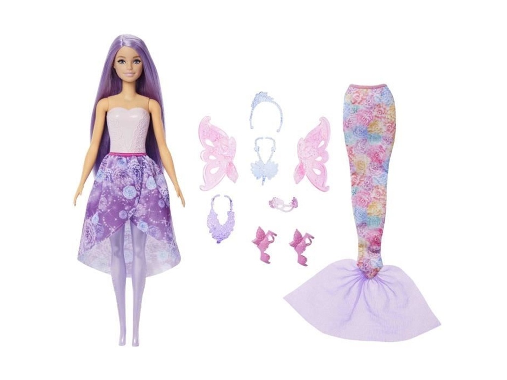 BARBIE FANTASIA 10 LOOKS DIF.