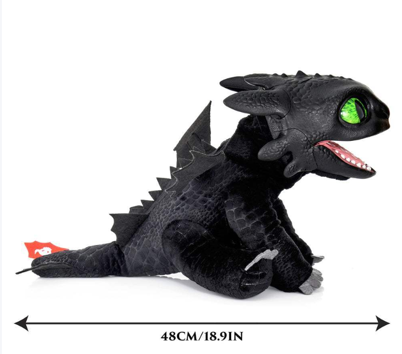 PELUCHE COMO ENT.DRAGON ELECT.