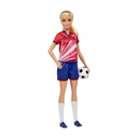 BARBIE FUTBOLISTA CAMISETA ROJA