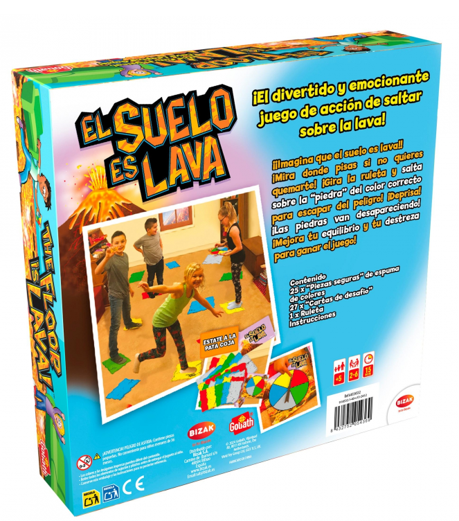 EL SUELO ES LAVA