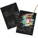 SET SCRATCH ART PAW PATROL