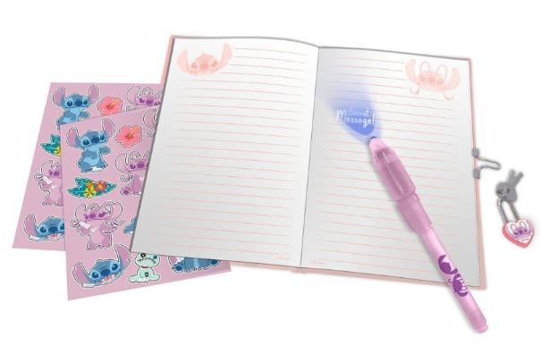 DIARIO C/BOLI MAGICO STITCH
