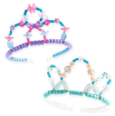 PERLAS DUO DE TIARAS AZUL