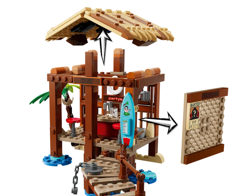 ONE PIECE CABAÑA PUEBLO MOLINO